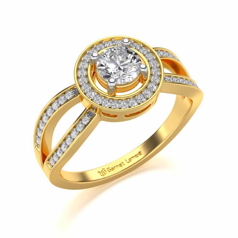10. Immortal Empress Solitaire Diamond Ring