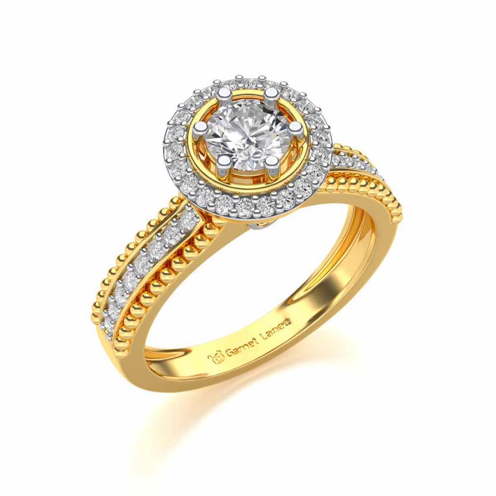 15. Bright and Beautiful Solitaire Diamond Ring